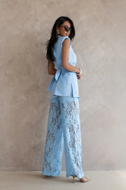 Tailored Lace Pant Set