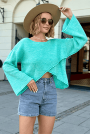 Reversible Knit Sweater