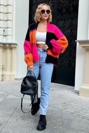 Aurora Cross Stitch Knit Cardigan