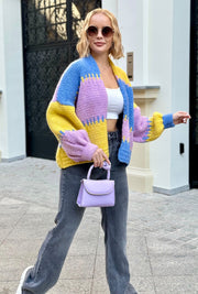 Aurora Cross Stitch Knit Cardigan