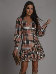 Ruffle Bottom Mini Summer Dress