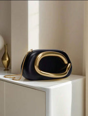 Black Gold Clutch