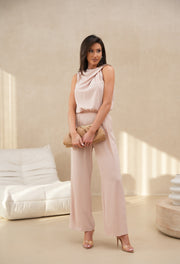 Draped Two-Piece Matching Set