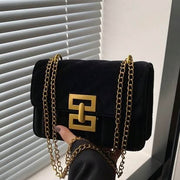 Velvet Chain-Link Clutches