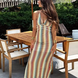 Crochet Summer Maxi Dress