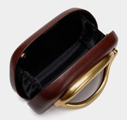 C-Shaped Gold Clutch