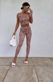 by Me Cheetah Print Matching Set