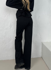 GG Belted Straight Legged Pants