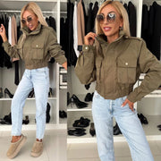 Cropped Utility Jacket