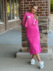 by o la la Sport Sweater Skirt