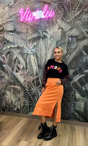 by o la la Sport Sweater Skirt