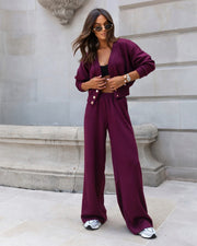Wine Two-Piece Lounge Set