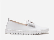 BOOCI Leather Ballerina Slippers