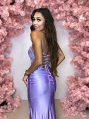 Light Purple Corset Gown