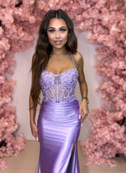 Light Purple Corset Gown