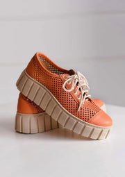 Perforated Leather Sneaker