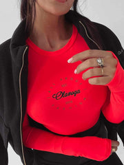 OlaVoga Logo Spandex Bodysuit