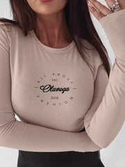 OlaVoga Logo Spandex Bodysuit