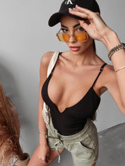 OlaVoga Ribbed Bodysuit