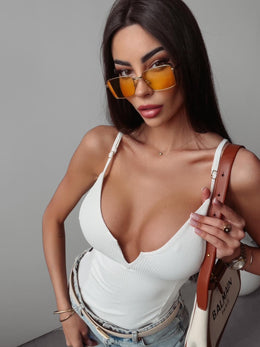 OlaVoga Ribbed Bodysuit