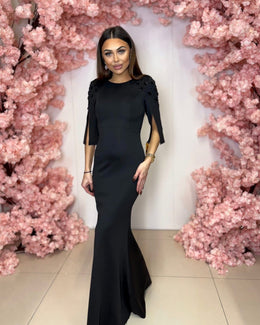 Elegant Embellished Evening Dress