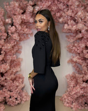 Elegant Embellished Evening Dress