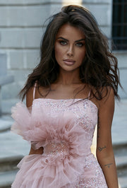 Mini Sequin Tulle Dress
