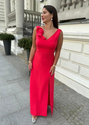Sleeveless Slit Maxi