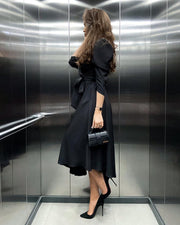 Emily Midi Wrap Dress