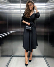 Emily Midi Wrap Dress