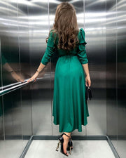 Emily Midi Wrap Dress