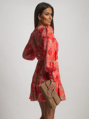 Ruffle Bottom Mini Summer Dress