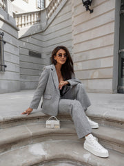 Grey Modern Comfort Two-Piece Suit