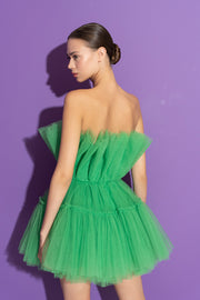 Green Tulle Mini