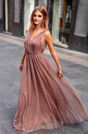 Tan with Gold Sparkle