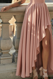 Sparkle Champagne Sleeveless Midi Maxi Dress